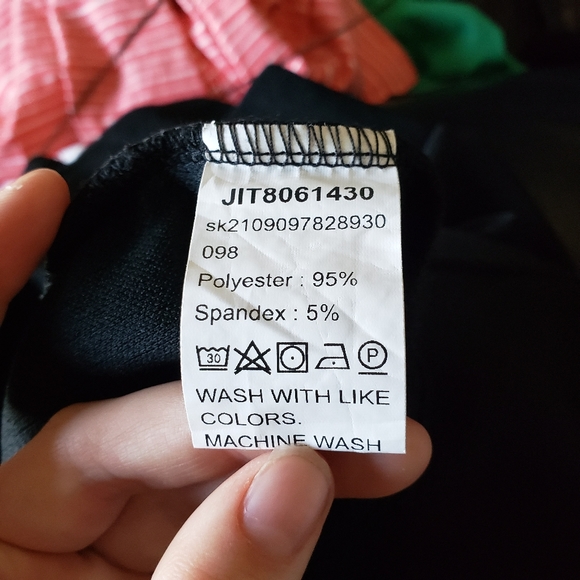 Shein Ruffle Bell Sleeve Black Dress - Picture 6 of 7